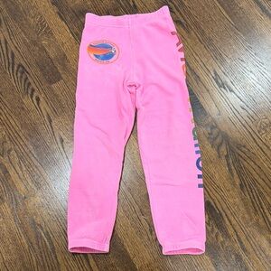 Aviator Nation Pink Kids Leggings